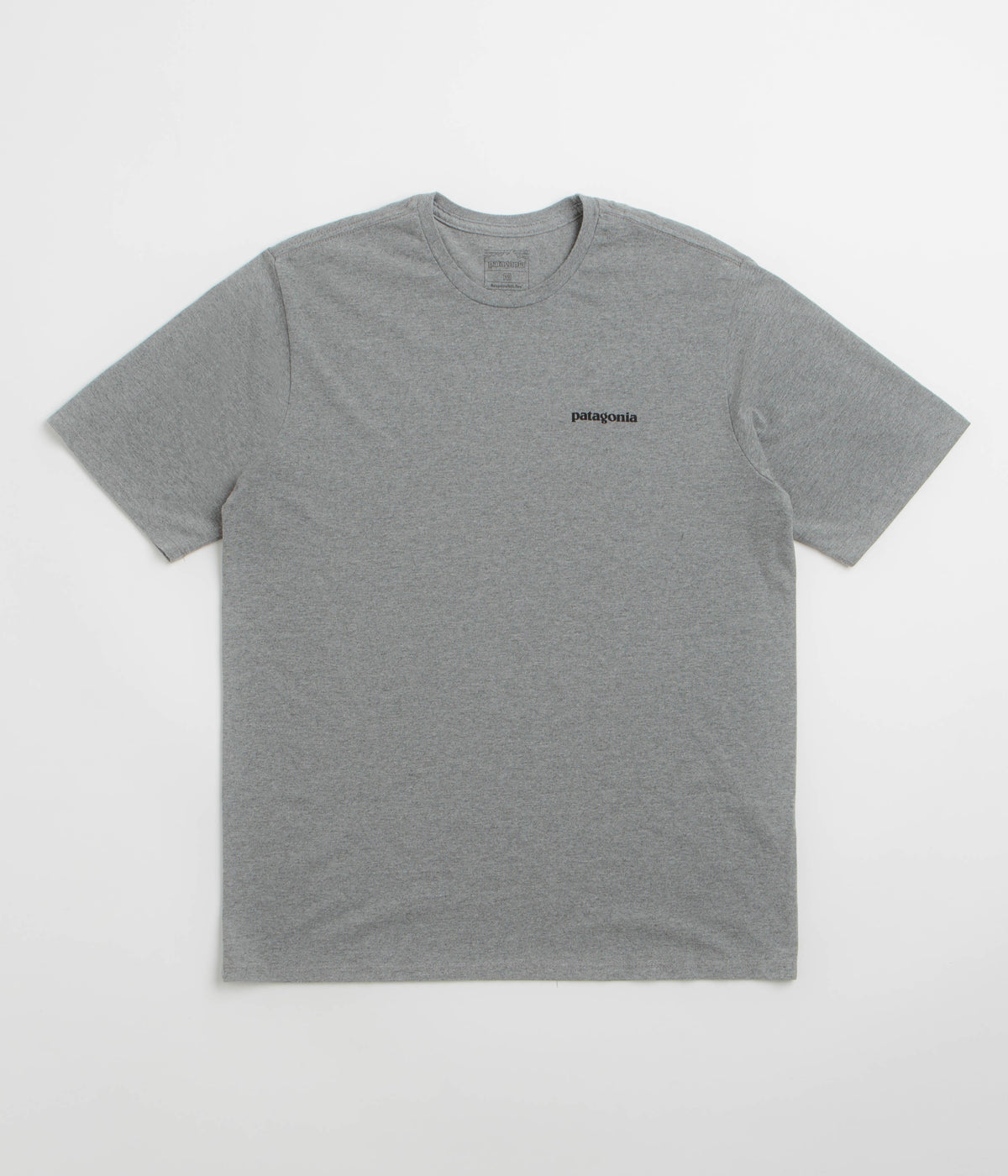 Patagonia P-6 Logo Responsibili-Tee T-Shirt - Gravel Heather