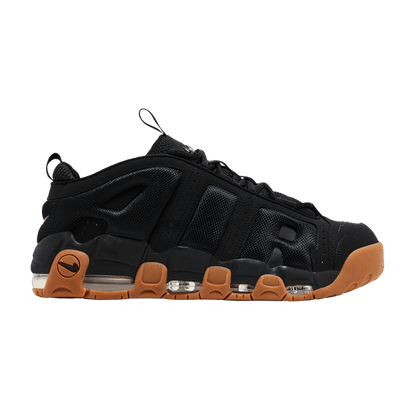 Nike Air More Uptempo Low Black Gum