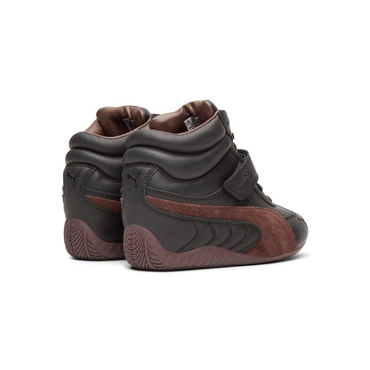 Puma Speedcat Wedge Leather Wns (02 - Puma Black-Chocolate Brown)