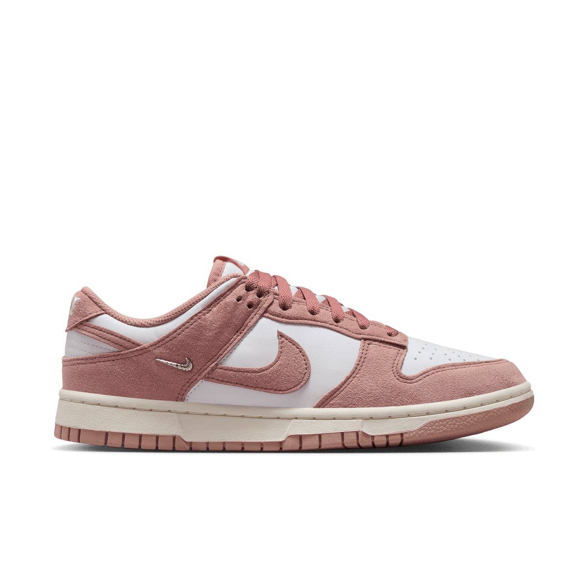 Women's Nike Dunk Low "Rose Whisper Mini Swoosh"
