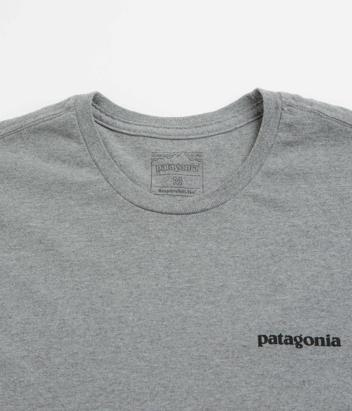 Patagonia P-6 Logo Responsibili-Tee T-Shirt - Gravel Heather
