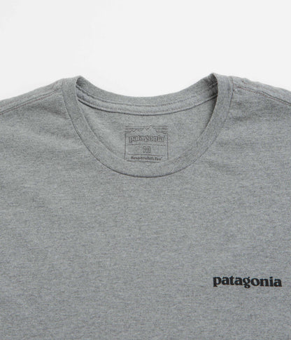 Patagonia P-6 Logo Responsibili-Tee T-Shirt - Gravel Heather
