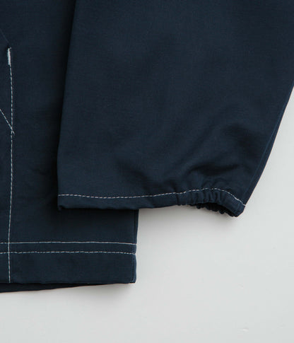 Pop Trading Company DRS Hooded Halfzip Jacket - Navy