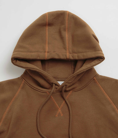 Pop Trading Company Logo Hoodie - Bison